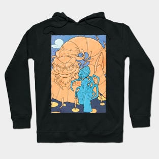 Ōmukade and Jorōgumo Hoodie